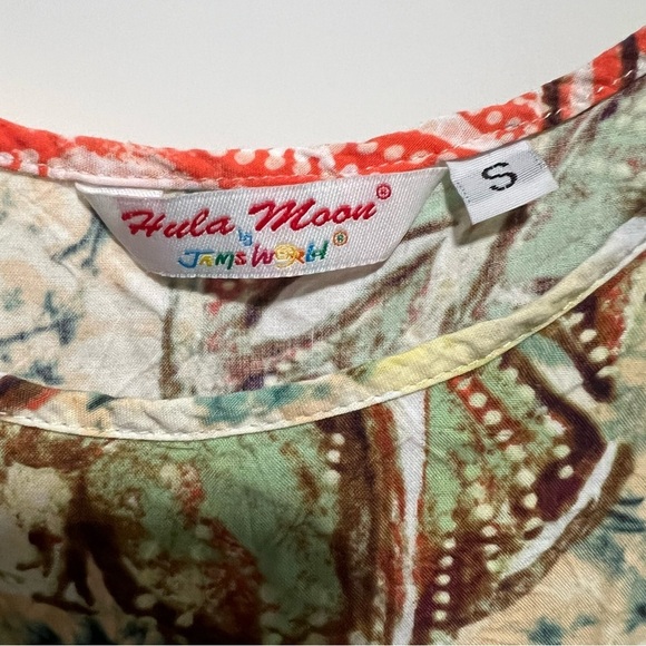 Jams World Hula Moon Tropical Mini Dress in Excellent Pre Loved Condition - Picture 4 of 4